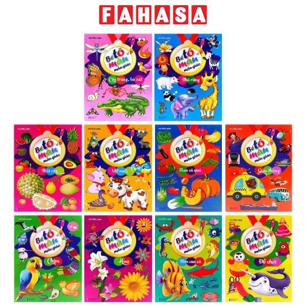 Bộ Sách Bé Tô Màu Mẫu Giáo