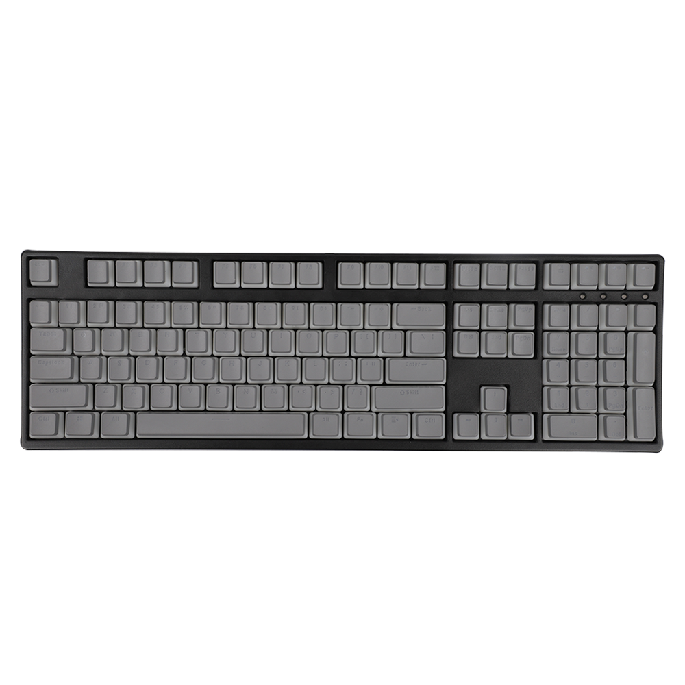 Bánh Keycap Cho Bàn Phím Cơ 108 Phím Xám Trong Suốt Đèn Nền Phù Hợp Với Cho Anne Pro 2 GK61 SK61 GK64 Trò Chơi Máy Tính