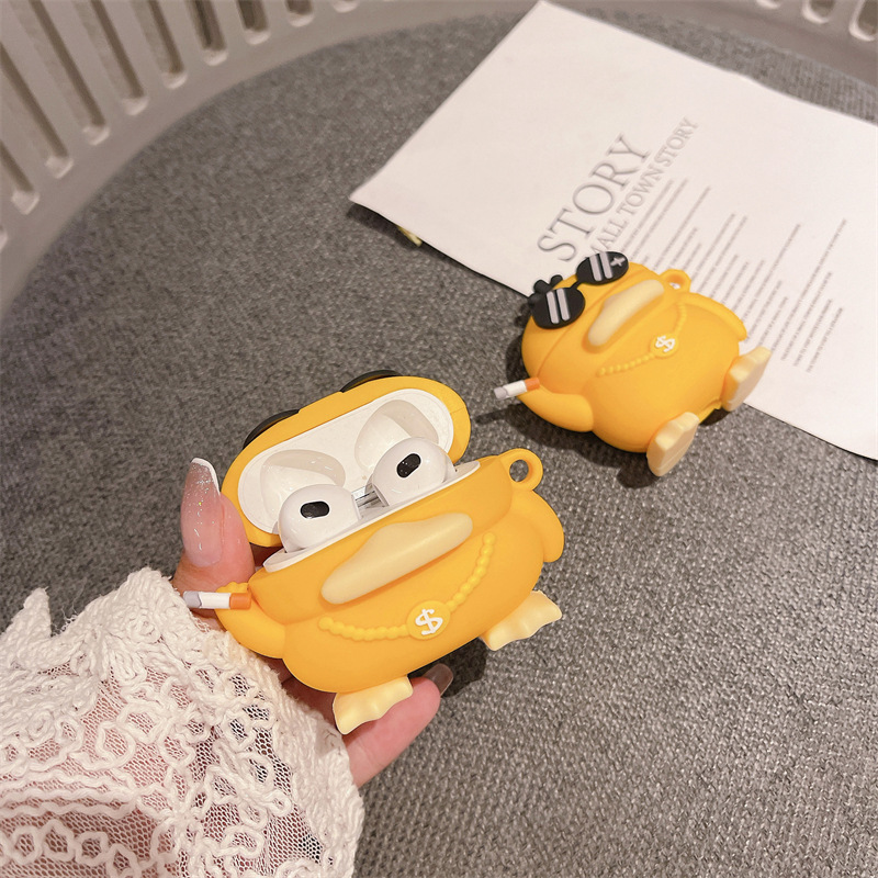 Bao Case Ốp cho Airpods 1&amp;2 / Airpods Pro / AirPods 3 Vịt Yang Hồ - Hàng Chính Hãng