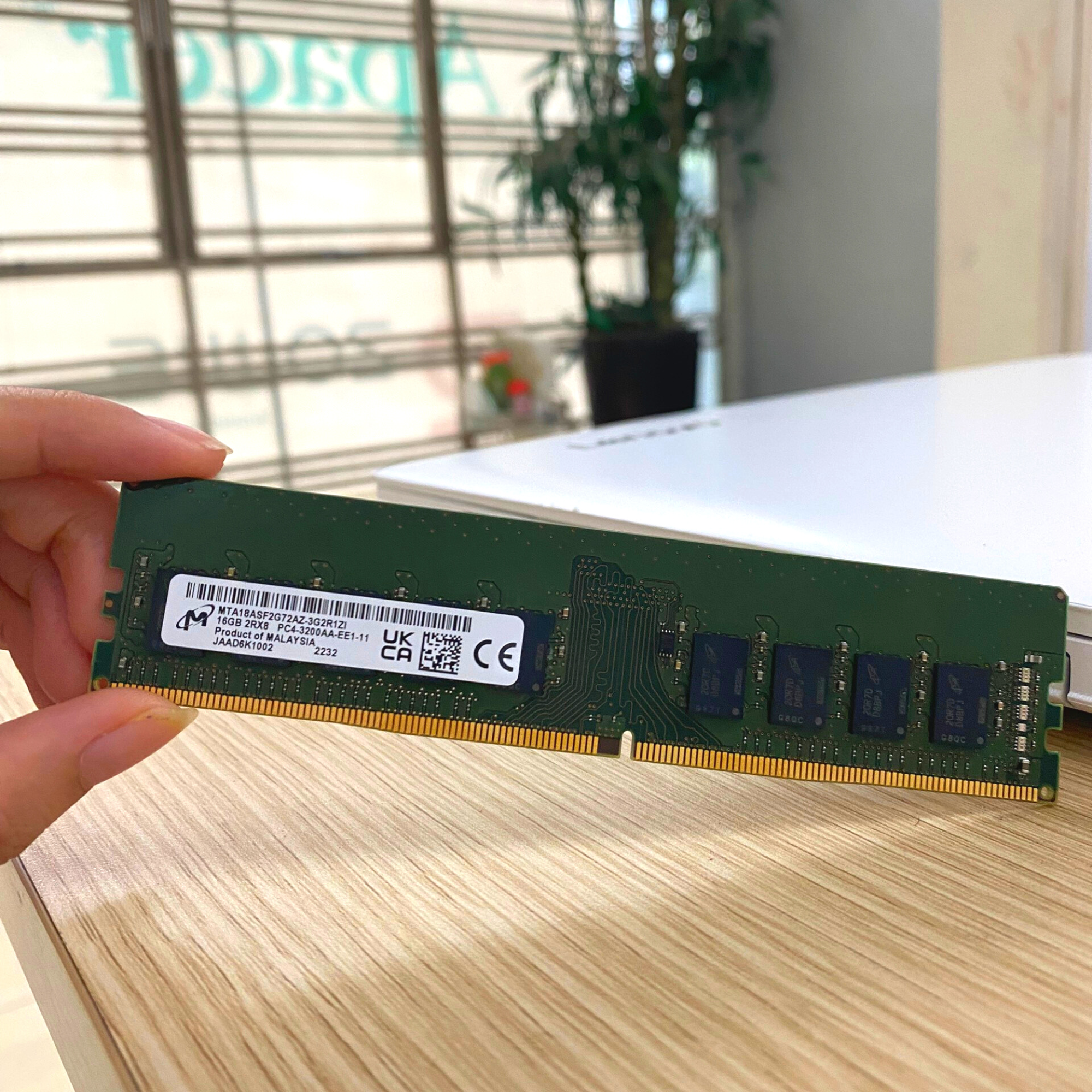 Ram Server Micron ECC UDIMM 16GB 3200MHz – MTA18ASF2G72AZ-3G2R1 - Hàng chính hãng