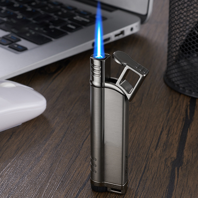 Bật Lửa Khò Broad Lighter BD426 Hột Quẹt Khò Tia Lửa Xanh - Xài Gas