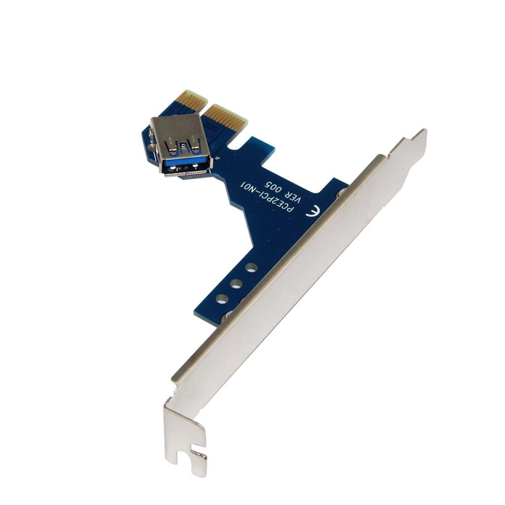 PCI-E to 2Port USB 3.0 HUB PCI-Express Expansion Card Adapter High Speed