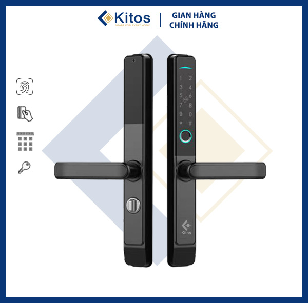 Khóa cửa thông minh Kitos KT-AL38 cho cửa nhôm