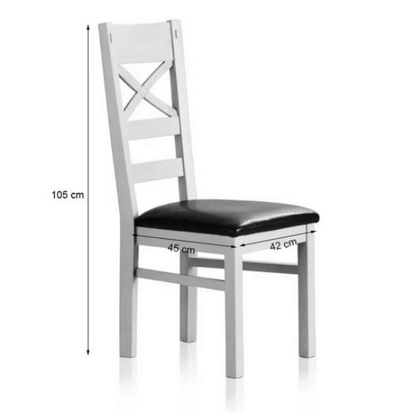 Ghế Ăn Bọc Nệm Shay Gỗ Sồi Ibie DCNSHAO - Trắng (42 x 45 cm)
