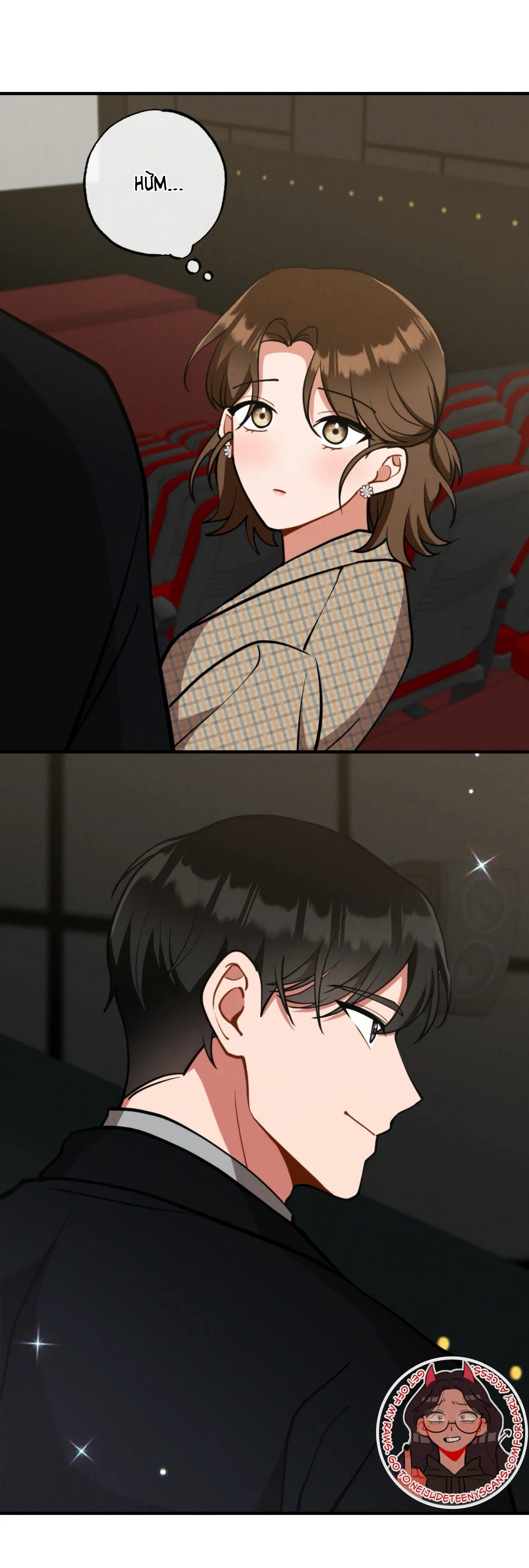 [18+] bạn của em trai không thể to như vậy! chapter 14.2 46