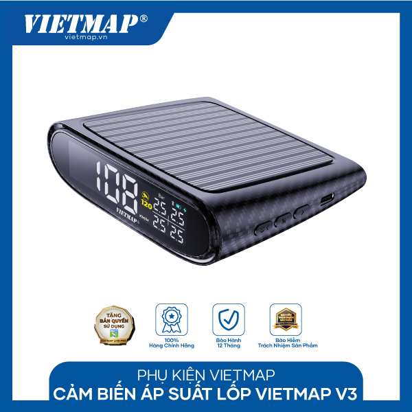 Cảm Biến Áp Suất Lốp VIETMAP V3 - Gắn trong