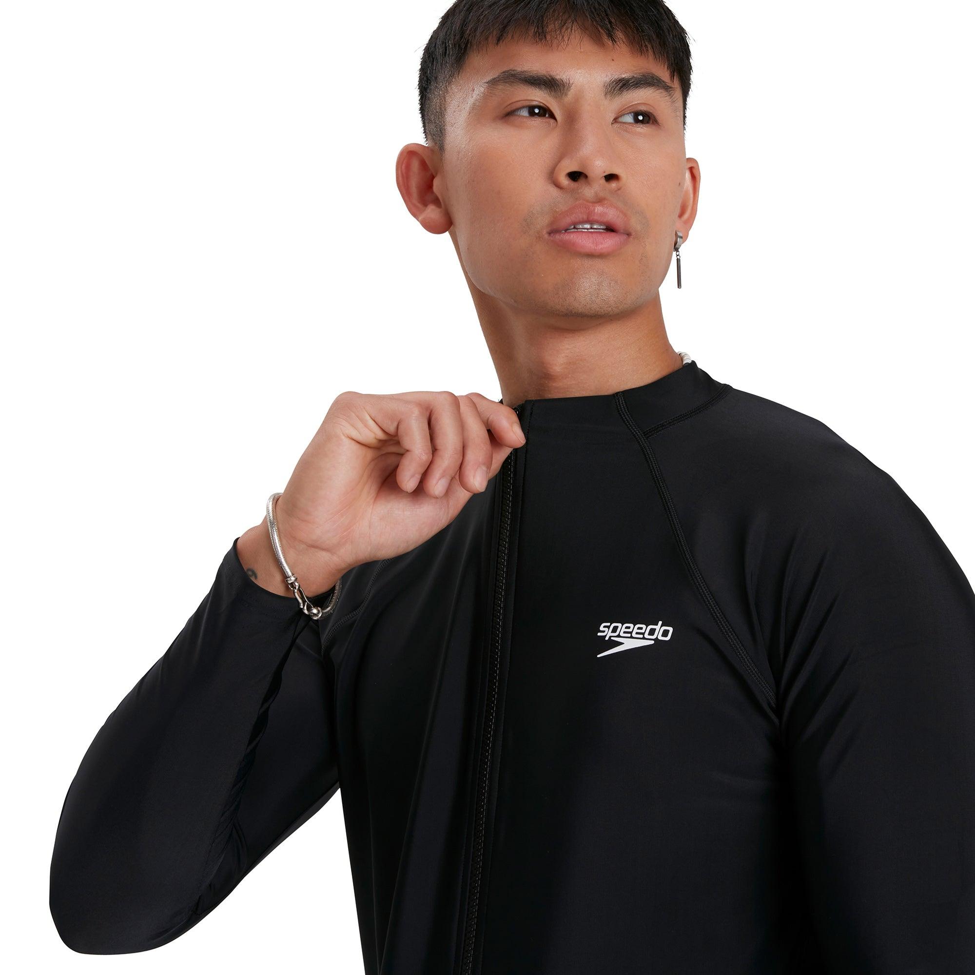 Áo bơi chống nắng nam Speedo Zip Sunt Am - 8-134940001