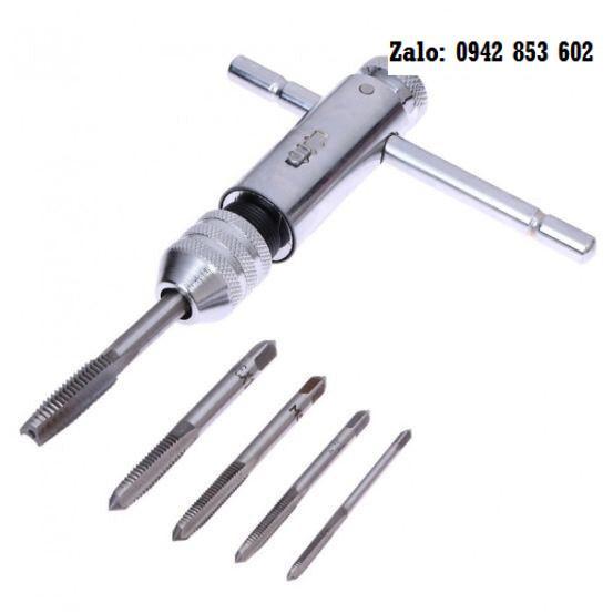 Tay Quay TaRo tự động dài 100mm kèm 5 mũi m3-m8