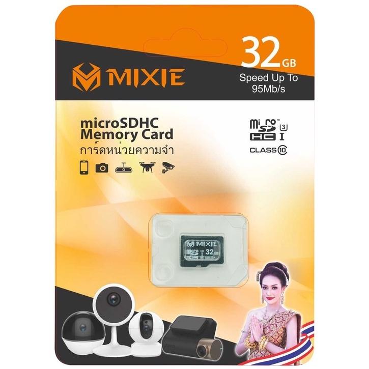 Thẻ nhớ MicroSDHC Mixie 32GB / 64G dung lượng 32G/64G tốc độ đọc 95mb/s, Tương thích Camera wifi, Máy Ảnh, Điện Thoại-HÀNG NHẬP KHẨU