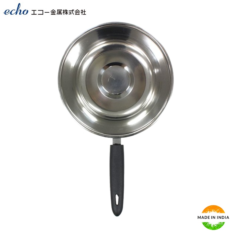 Tô inox có tay cầm Echo Metal Ø16cm - Hàng nội địa Nhật Bản nhập khẩu chính hãng