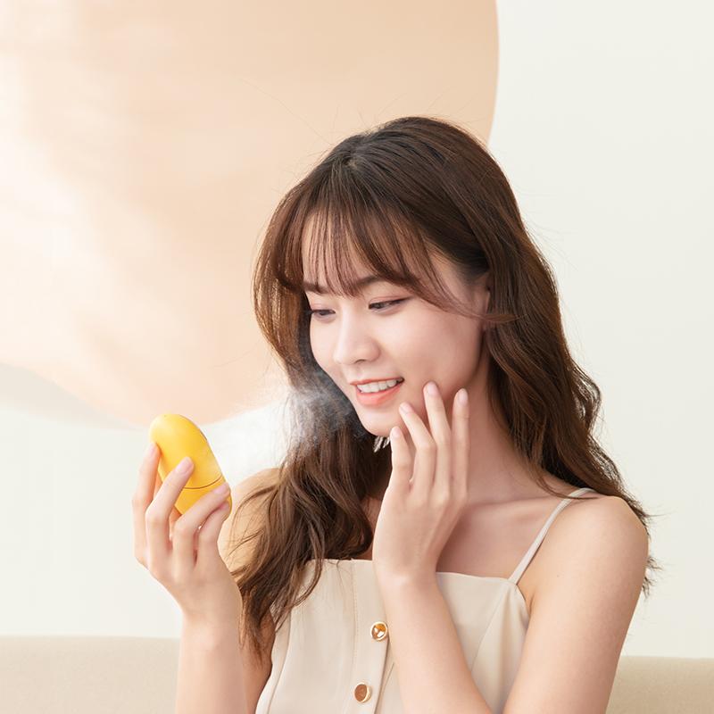 Máy Phun Sương Tạo Độ Ẩm Mini Khuếch Tán Nano Nước Replenisher Nước Khuếch Tán Mặt Không Dây Máy Phun Sương Tạo Độ Ẩm Sạc Phun Sương Tạo Phun Sương Tạo Ẩm Hình Ếch Con