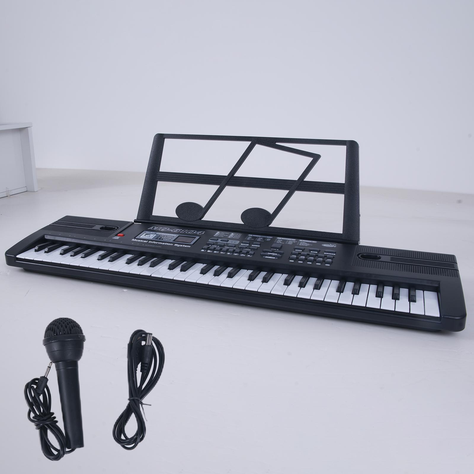 Piano Keyboard  Electronic Musical Instrument with Microphone