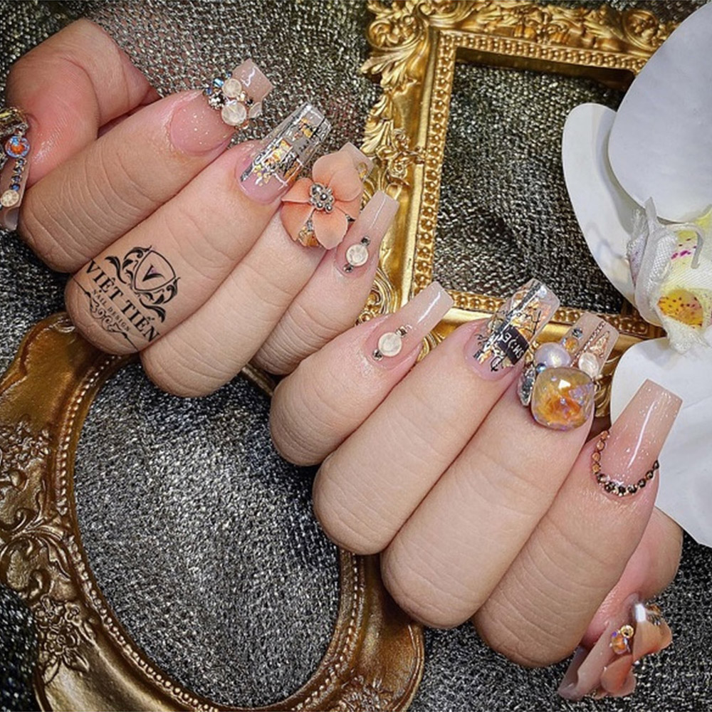 Khung Chụp Hình Nail, Phụ Kiện Tạo Các Bức Ảnh Móng Ấn Tượng, Màu Sắc Cổ Điển Và Sang Trọng, Kích Thước Nhỏ Gọn Dễ Sử Dụng, Độ Bền Cao