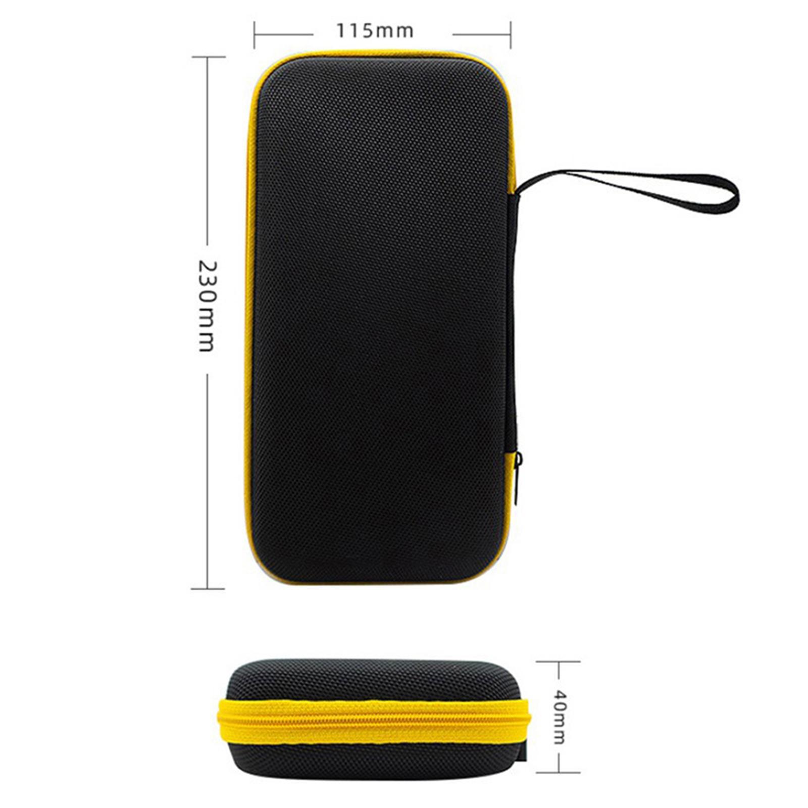 Shockproof Carrying Case ,Portable Hard Shell Organizer Case Dustproof Impact Resistant Black Zipper Travel EVA Case ,Accessories for Pocket 3
