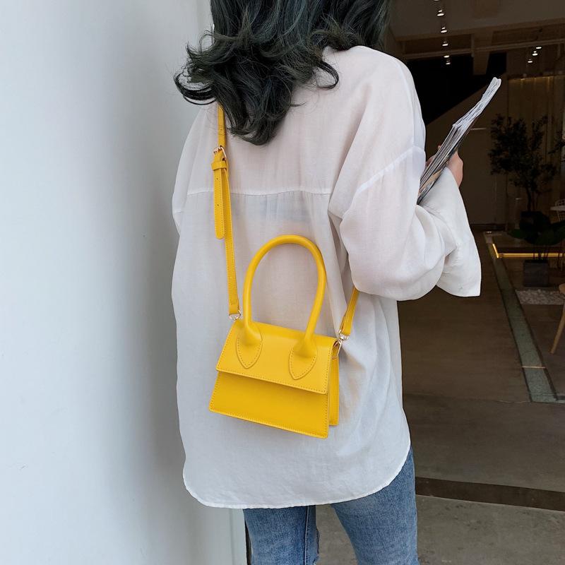 Mini Vuông Nhỏ Túi Tote Đeo Vai Túi Đeo Ngang Người Túi Clutch Nữ Thiết Kế Ví Cầm Tay Thiết Kế Sứ Giả Túi Xách Nữ