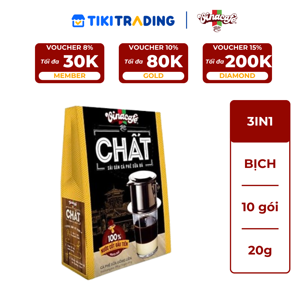 Vinacafe Chất - Sài Gòn Cà Phê Sữa Đá