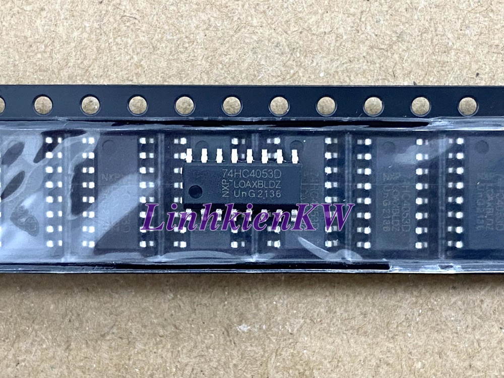 IC 74HC4053D dán 16 chân mới 100%.
