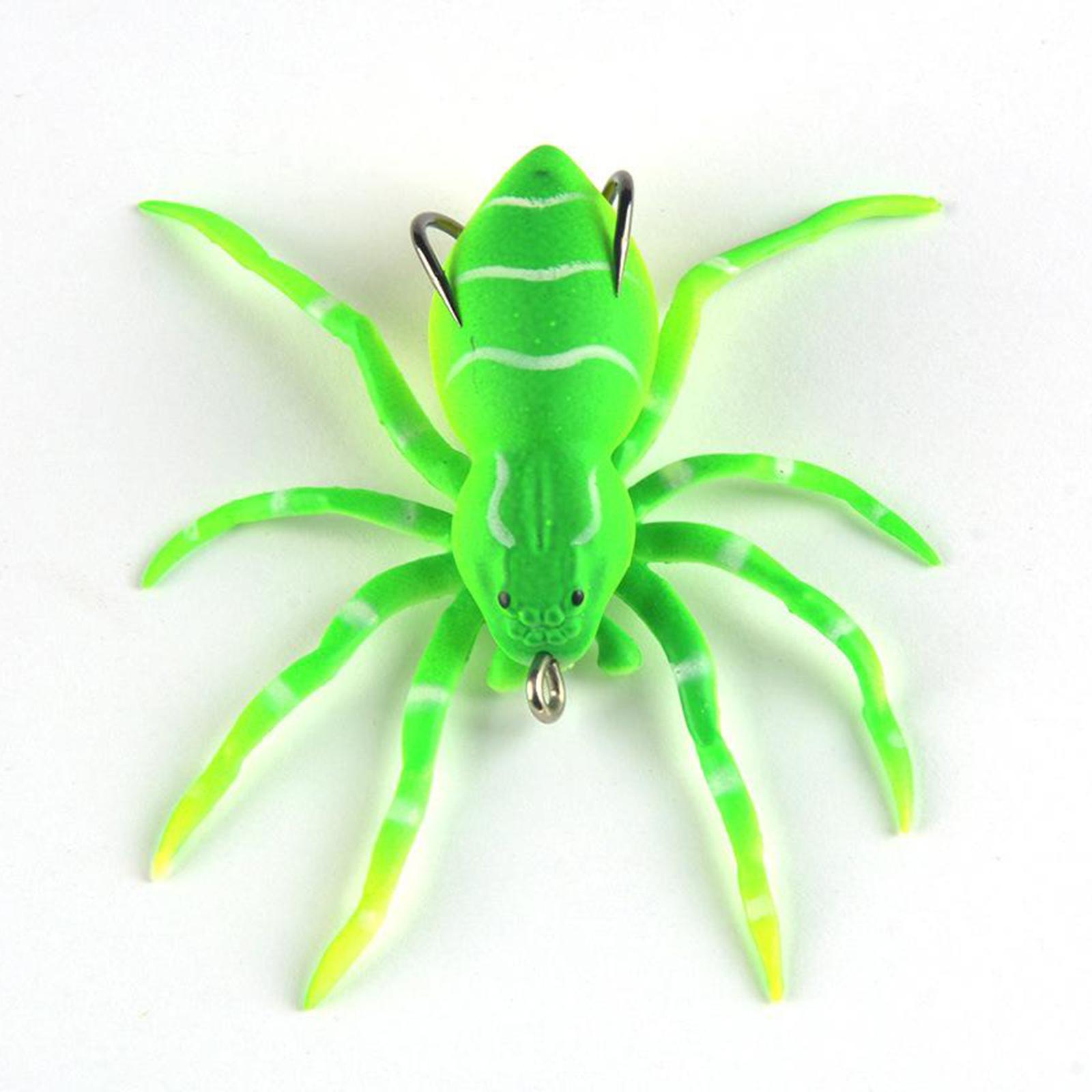 Spider Soft Bait 3.1" Bait Artificial Lures Fishing Lure Outdoor Type 1