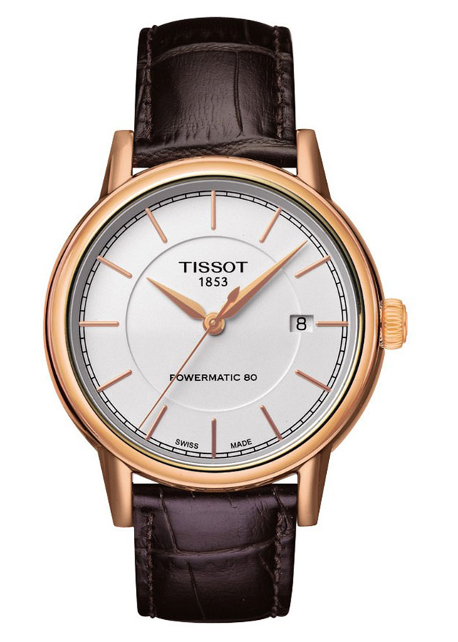 Đồng Hồ Nam Dây Da Tissot T085.407.36.011.00 (40mm) - Nâu