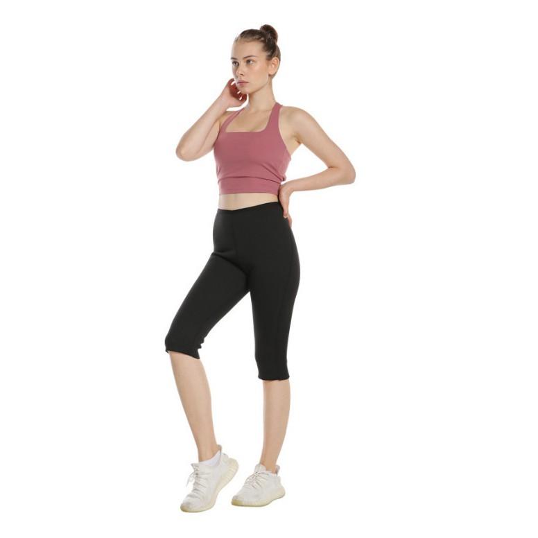 Quần Legging Lửng Nữ Cạp Cao Chất Mịn - Quần Legging Đùi Nâng Mông Thời Trang QN05