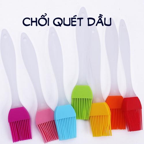 Chổi quét dầu - Cọ quét dầu ăn, quét mỡ, quét mặt bánh bằng silicon chịu nhiệt