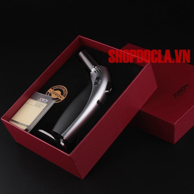 Bật Lửa khò để bàn Jobon ZB 599 Khò 1 Tia Mạnh Mẽ Vỏ Kim Loại Chịu Nhiệt Tốt
