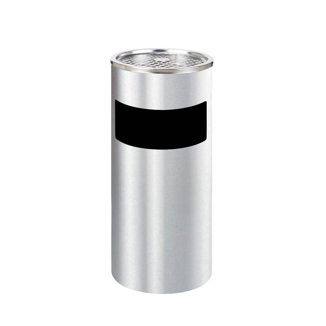 Thùng rác inox gạt tàn tròn - IMT-41