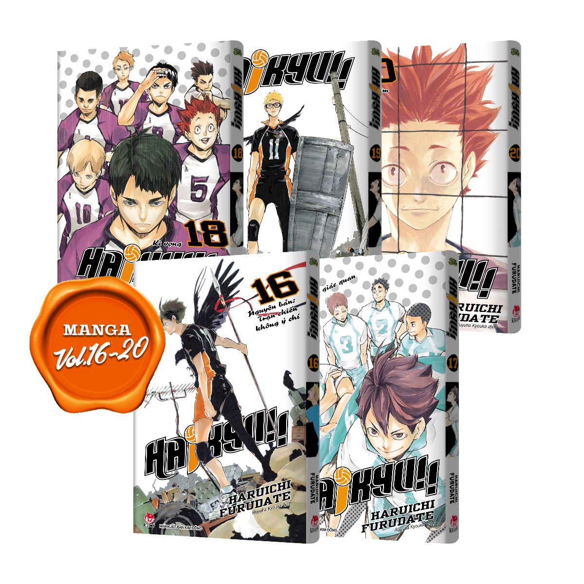 Premium Boxset Haikyu!! 2 - Tập: 16 - 30  - Tặng Kèm 2 Set Bookmark PVC + 1 Hộp Đựng Bìa Áo Box #1