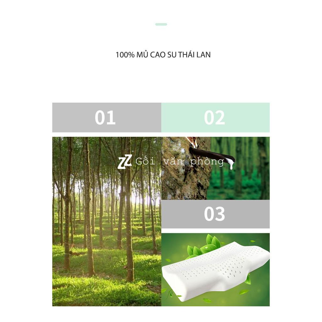GỐI NGỦ THÔNG MINH CAO SU THIÊN NHIÊN LDH-04