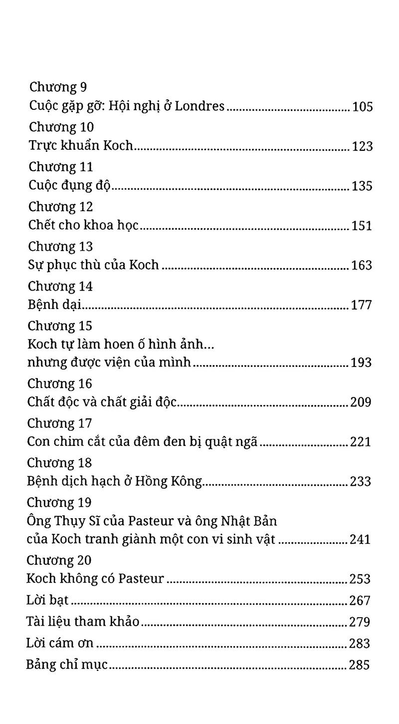 Sách Pasteur Và Koch Cuộc Đọ Sức Của Những Người Khổng Lồ Trong Thế Giới Vi Sinh Vật