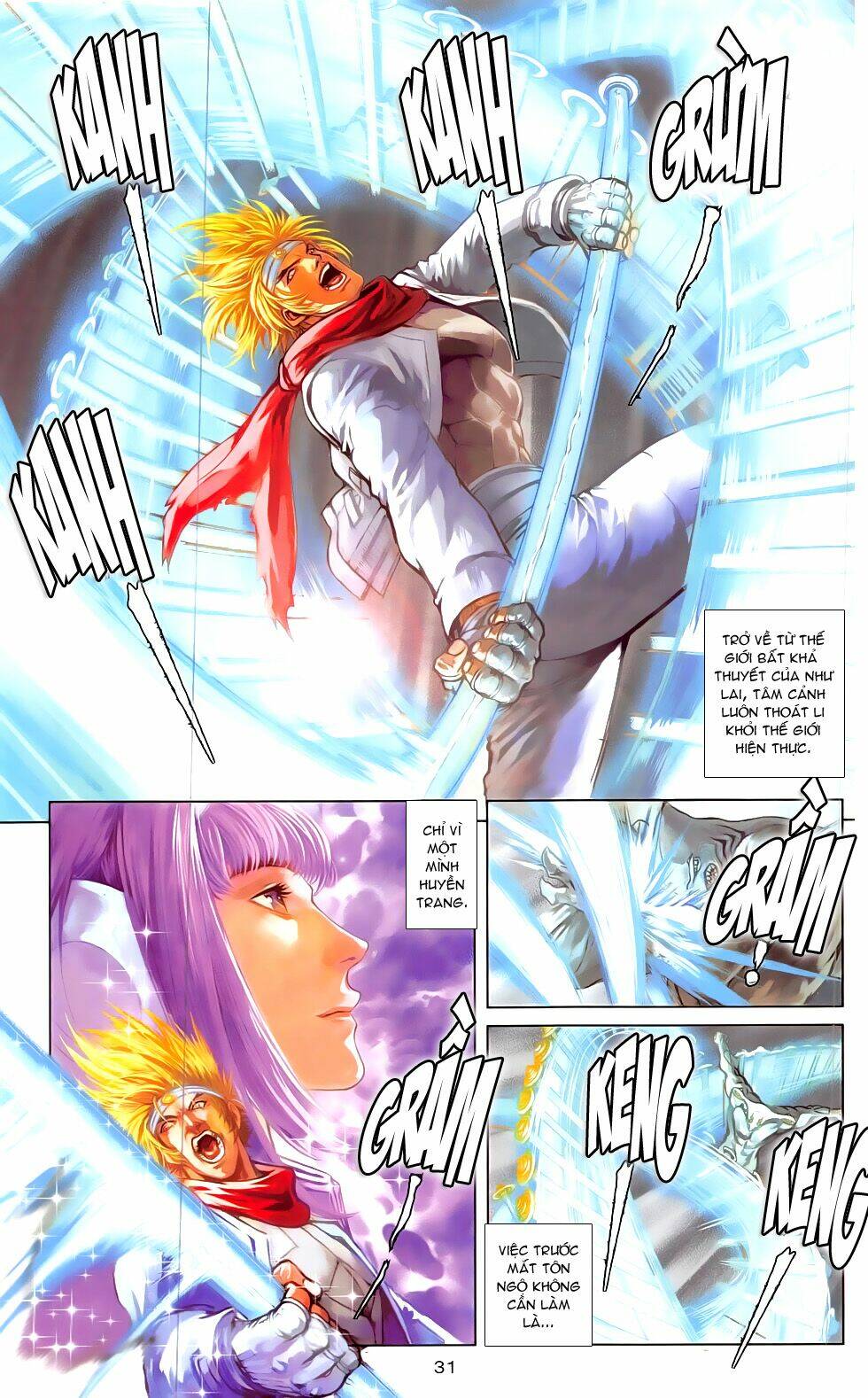 thần binh đấu giả (saint warrior) chapter 3.2 9