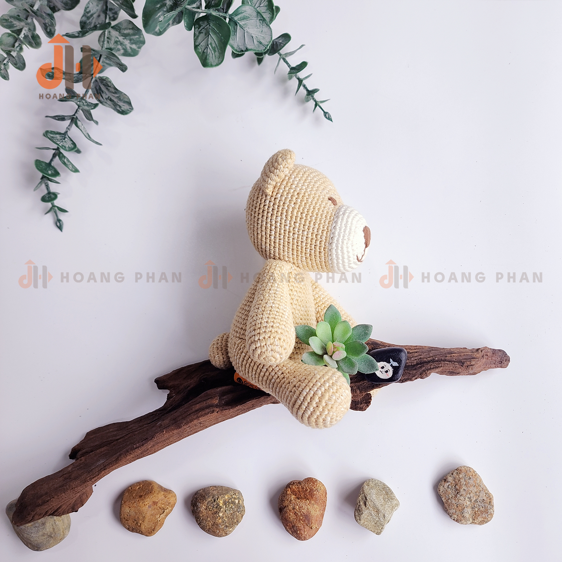 Thú bông móc len - Gấu Poppy thân thiện