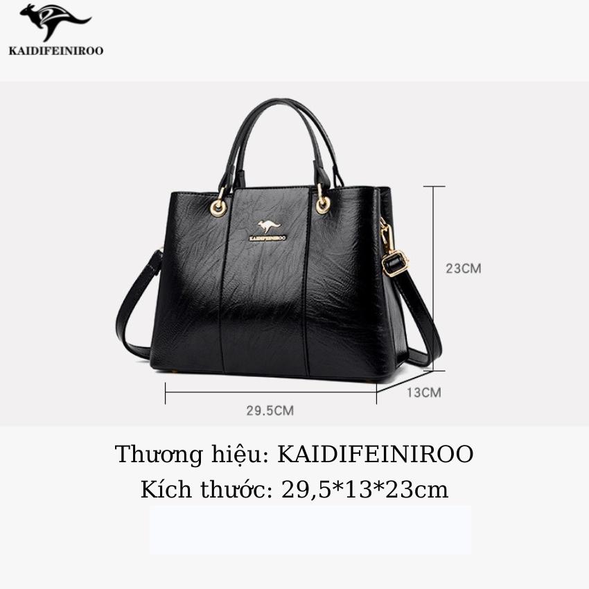 Túi xách nữ công sở Hàn Quốc thời trang cao cấp to đẹp KAIDIFEINIROO KF36 (8048) Size 29.5cm