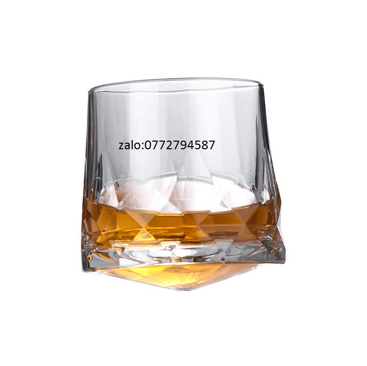 Hộp 6 Ly Thủy Tinh Whisky Rock 305ml | P02880 , Nhập Khẩu Thái Lan