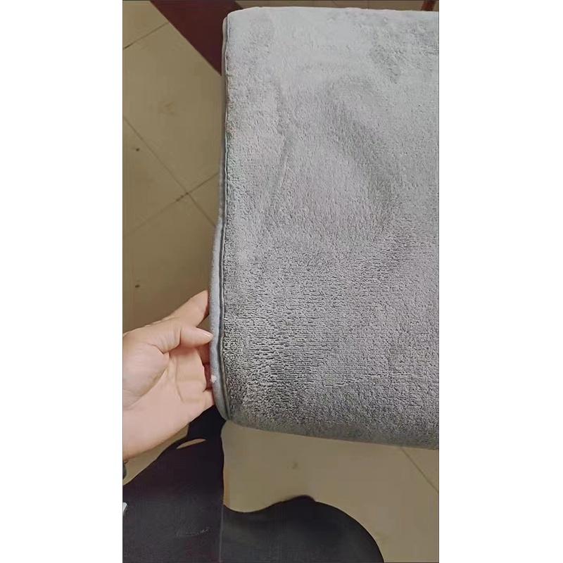 Thảm lót bàn trà / phòng khách / phòng ngủ / ghế sofa làm từ vải lông cừu san hô phong cách Châu Âu