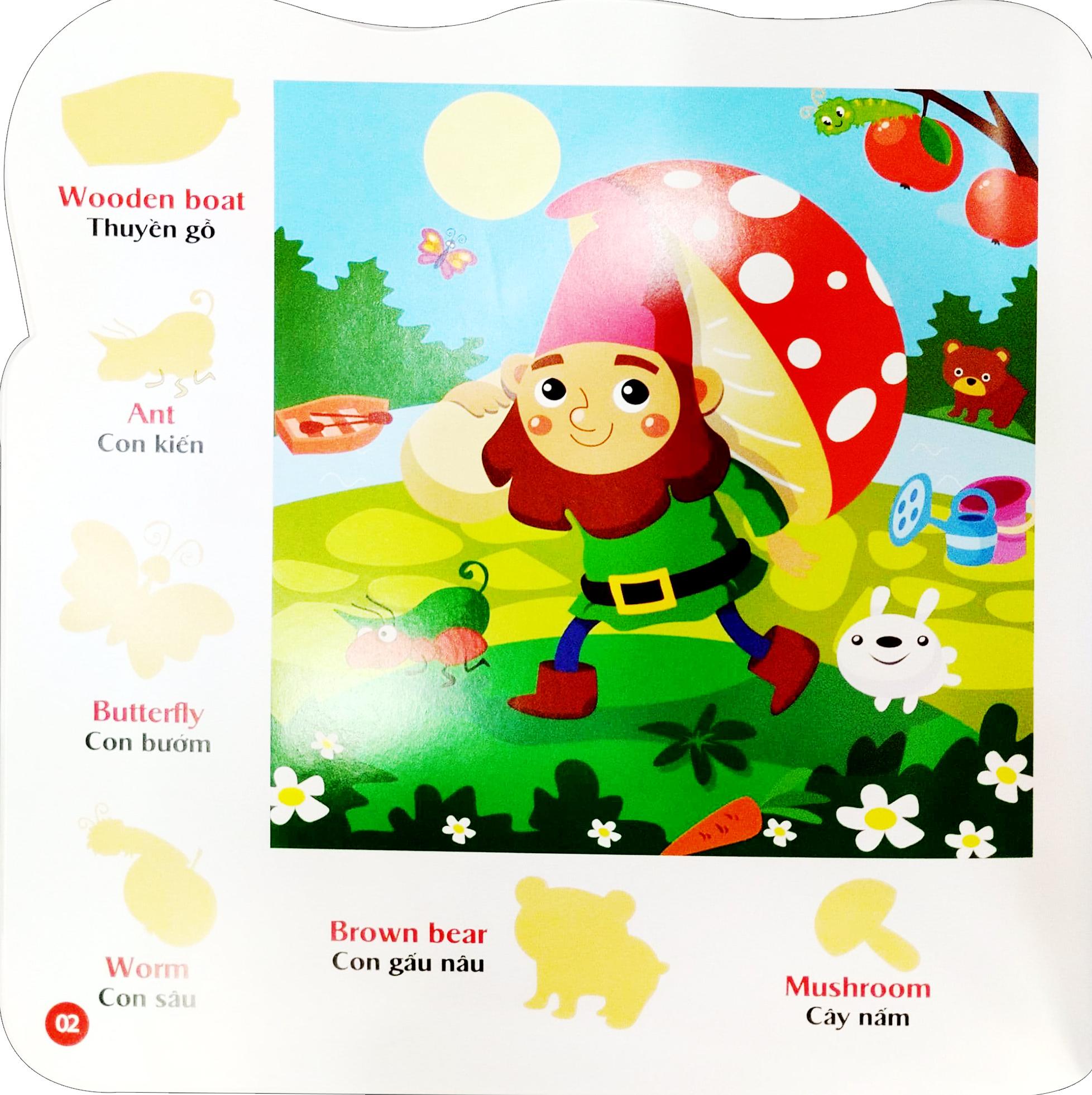 Sticker - Bóc Dán Hình Thông Minh - Song Ngữ Anh-Việt - Tập 4