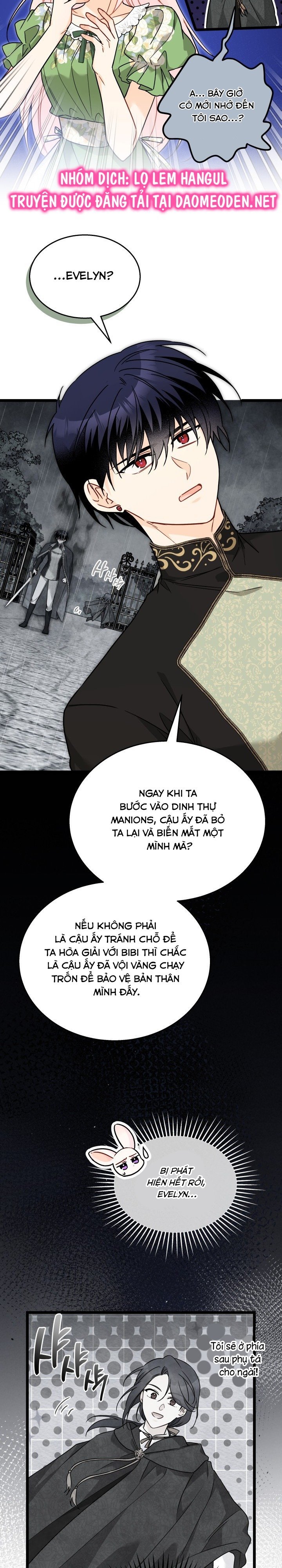 mối liên kết giữa báo đen và bé thỏ chapter 159 11