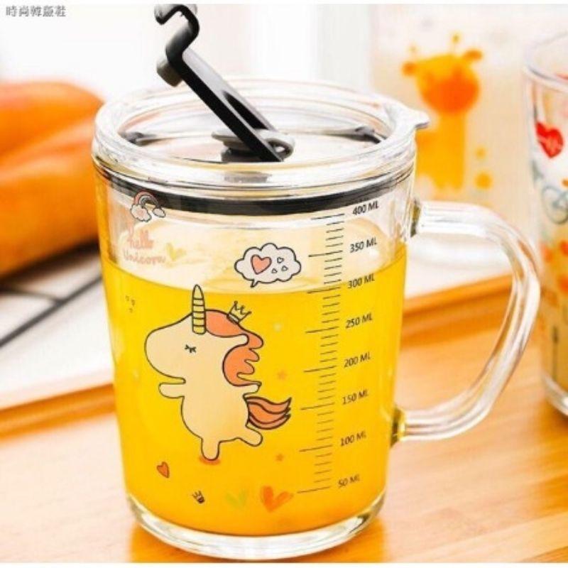 Ly thuỷ tinh 3in1 400ml siêu tiện lợi