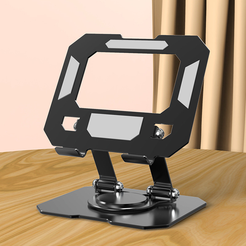 Giá Đỡ Hợp Kim Nhôm Để Bàn Xoay 360 Độ Cho Điện Thoại, Máy Tính Bảng, Iphone, Ipad L08 - Hàng chính hãng