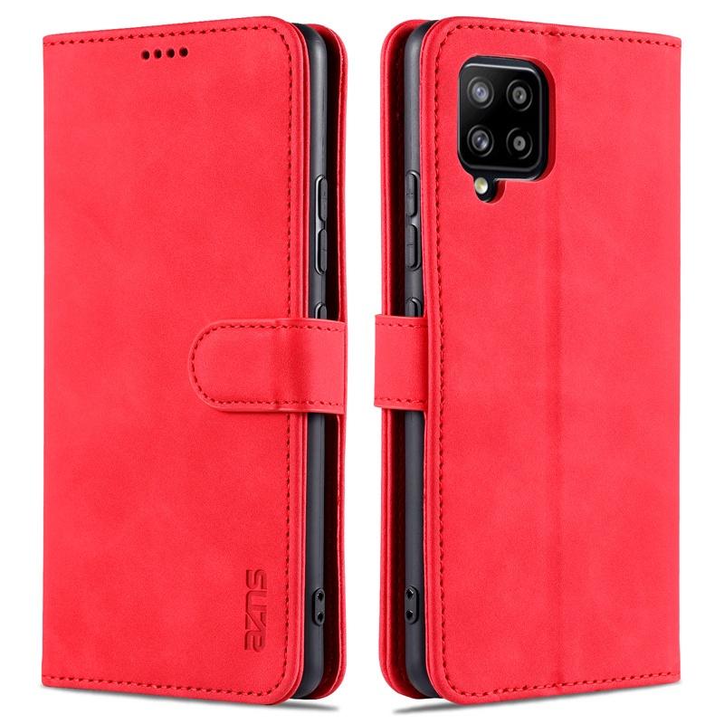 Ốp điện thoại da PU mềm kiểu ví lật có ngăn đựng thẻ cho Samsung Galaxy A22 4G A32 4G 5G A42 A82 A12 A52 A72 5G