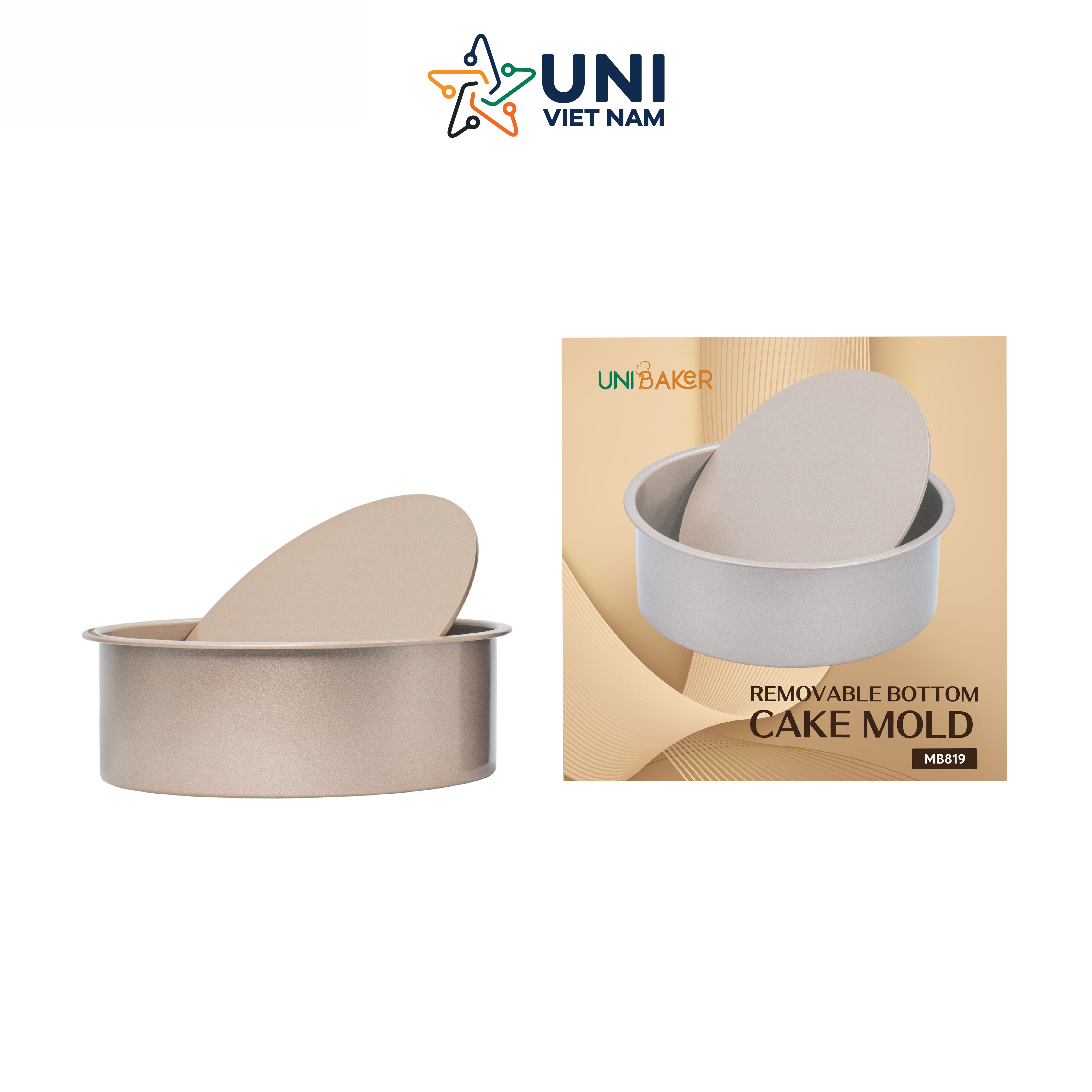 KHUÔN CHỐNG DÍNH ĐẾ RỜI PHI 16 UNIBAKER MB819