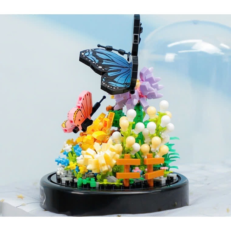 BALODY 16369 - Đồ chơi xếp hình con bướm 3D - Mô hình trang trí dễ thương