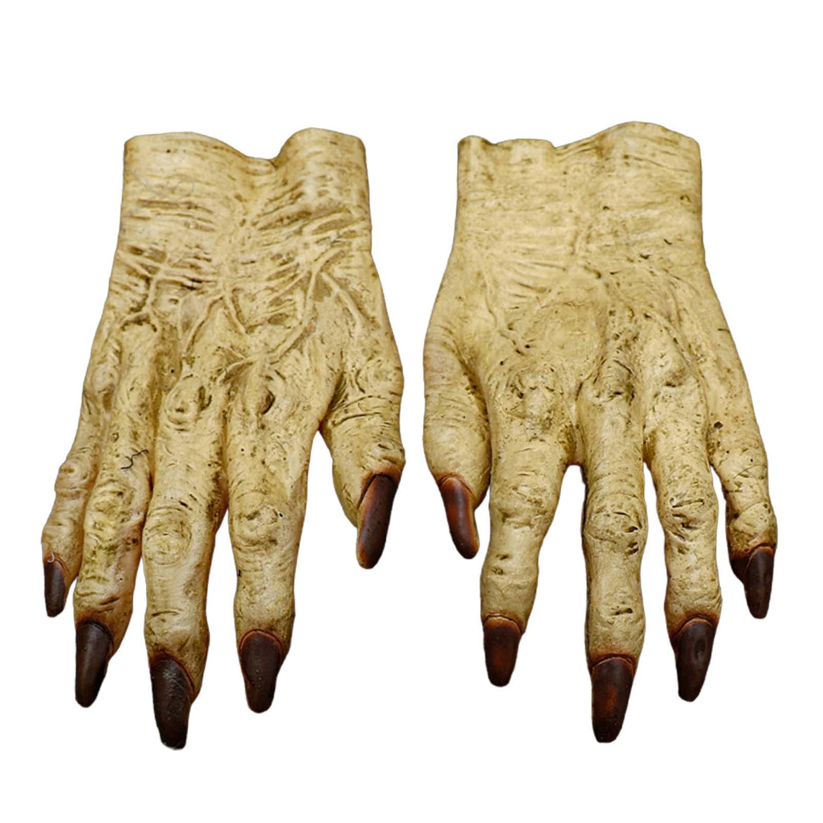 Halloween Costume Gloves Roles Play for Themed Party Photo Props Dressing up