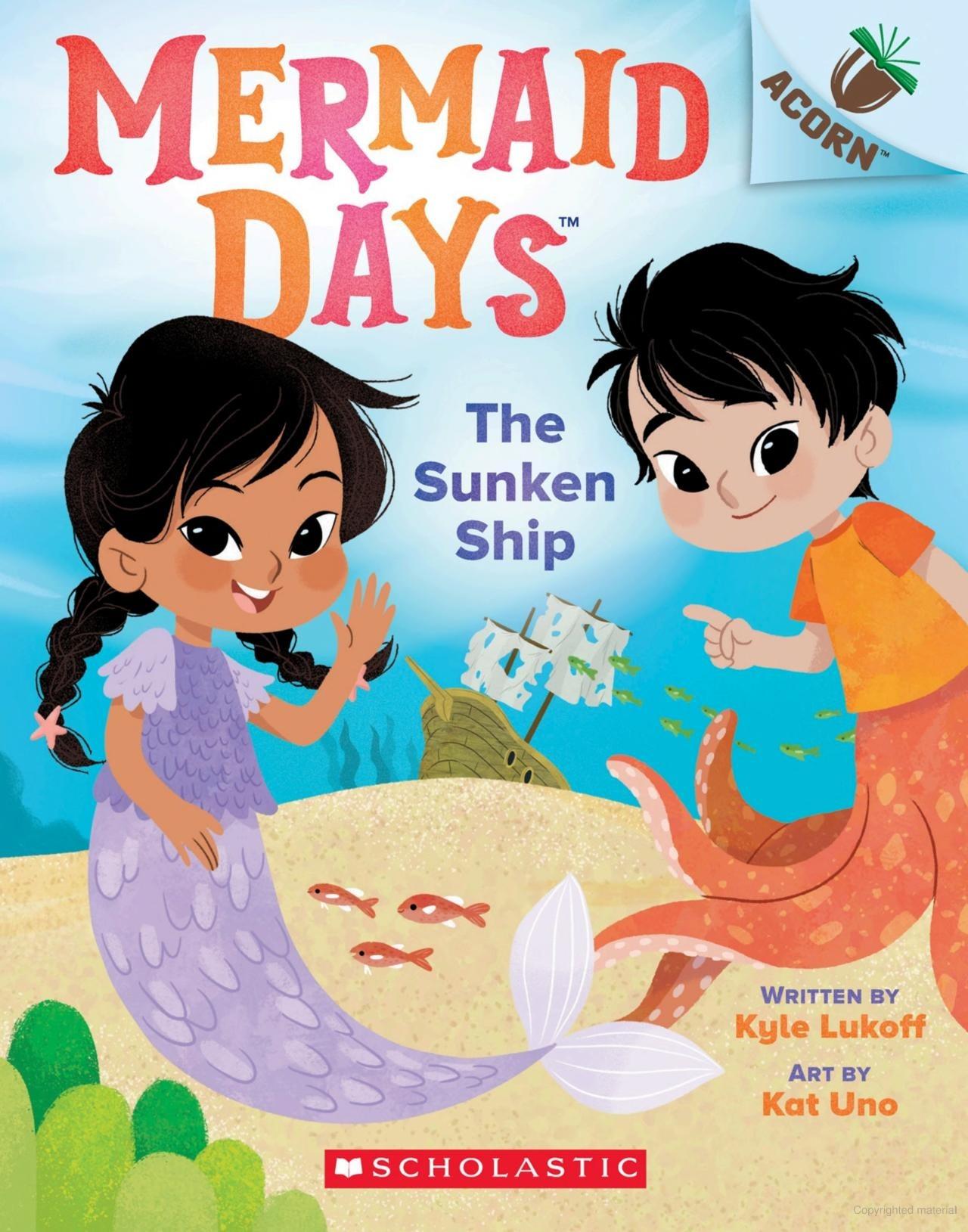 Sách ngoại văn: Mermaid Days - Book 1 - The Sunken Ship