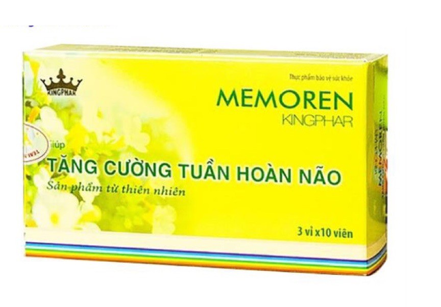 MEMOREN Kingphar -- Tăng Cường Tuần Hoàn Não,Hoạt Huyết Dưỡng Não