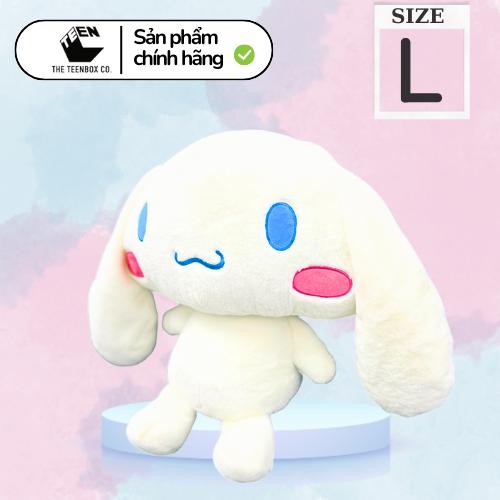Gấu Bông Thỏ  Cinnamoroll size L Cho Bé Cao Cấp, Thú bông thỏ cho bé, Gấu Bông lớn, Gấu bông Cao Cấp Mềm Mịn Size 52cm, Quà tặng đáng yêu - Sản phẩm chính hãng, Phân phối bởi Teenbox