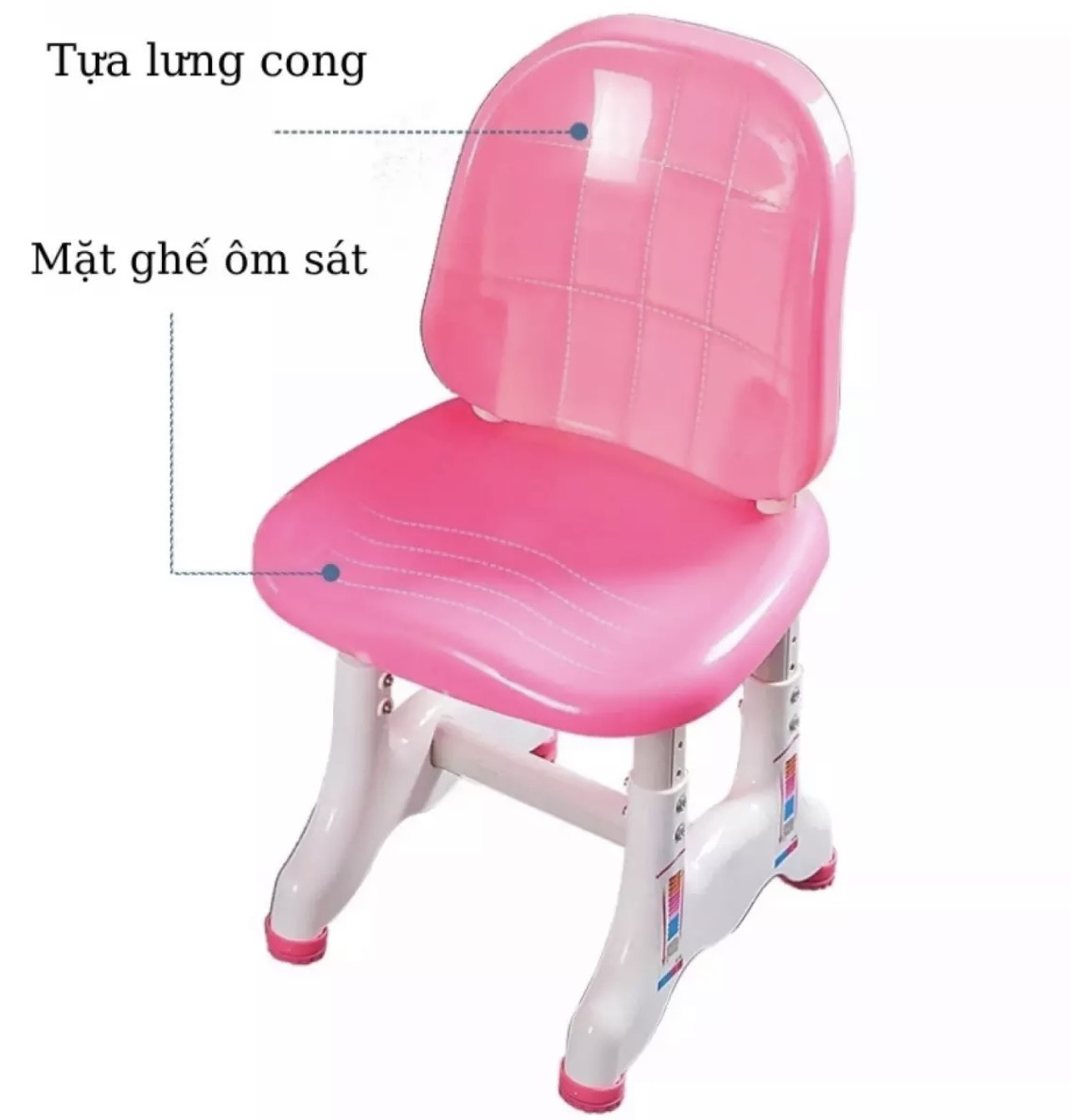 Bộ bàn ghế học sinh chống cận chống gù bàn thông minh có điều chỉnh chiều cao góc nghiêng có giá sách ngăn kéo B05