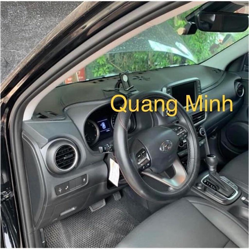 THẢM TAPLO DA VÂN C.A.R_B.O.N xe hyundai Kona