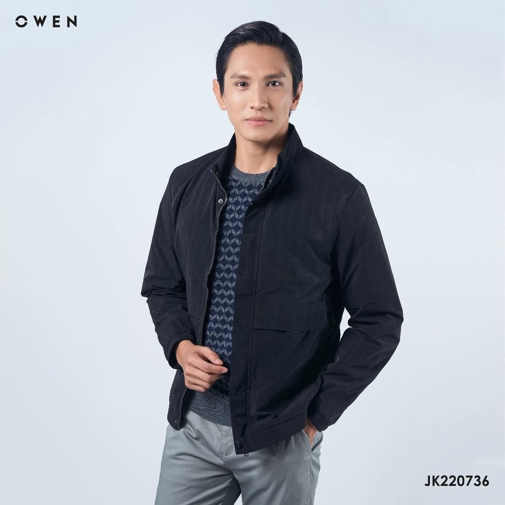 OWEN - () Áo khoác nam, áo Jacket cao cấp giữ ấm tốt JK220736