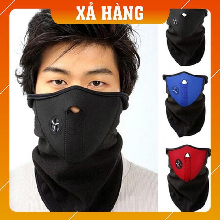 Khẩu Trang Ninja Bịt Mặt Đi Phượt - Khẩu Trang Vải Đa Năng Phượt Thủ